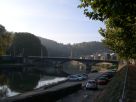  le pont Canot au petit matin